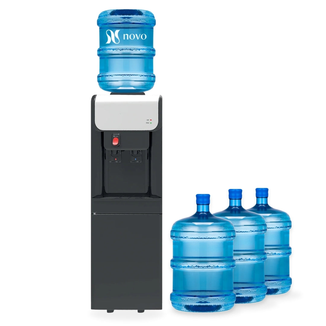 Contemporary Water Cooler (+ 4 free 15L bottles) - <strong>Annual Hire</strong>