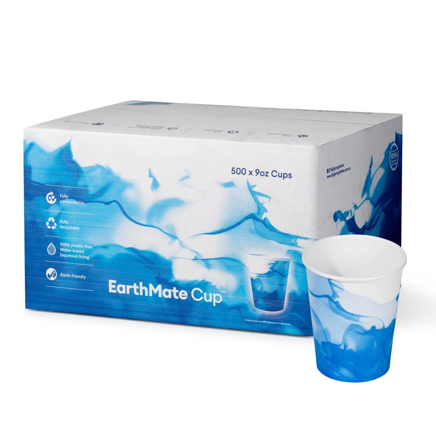 EarthMate 9oz Cups (Box of 500)