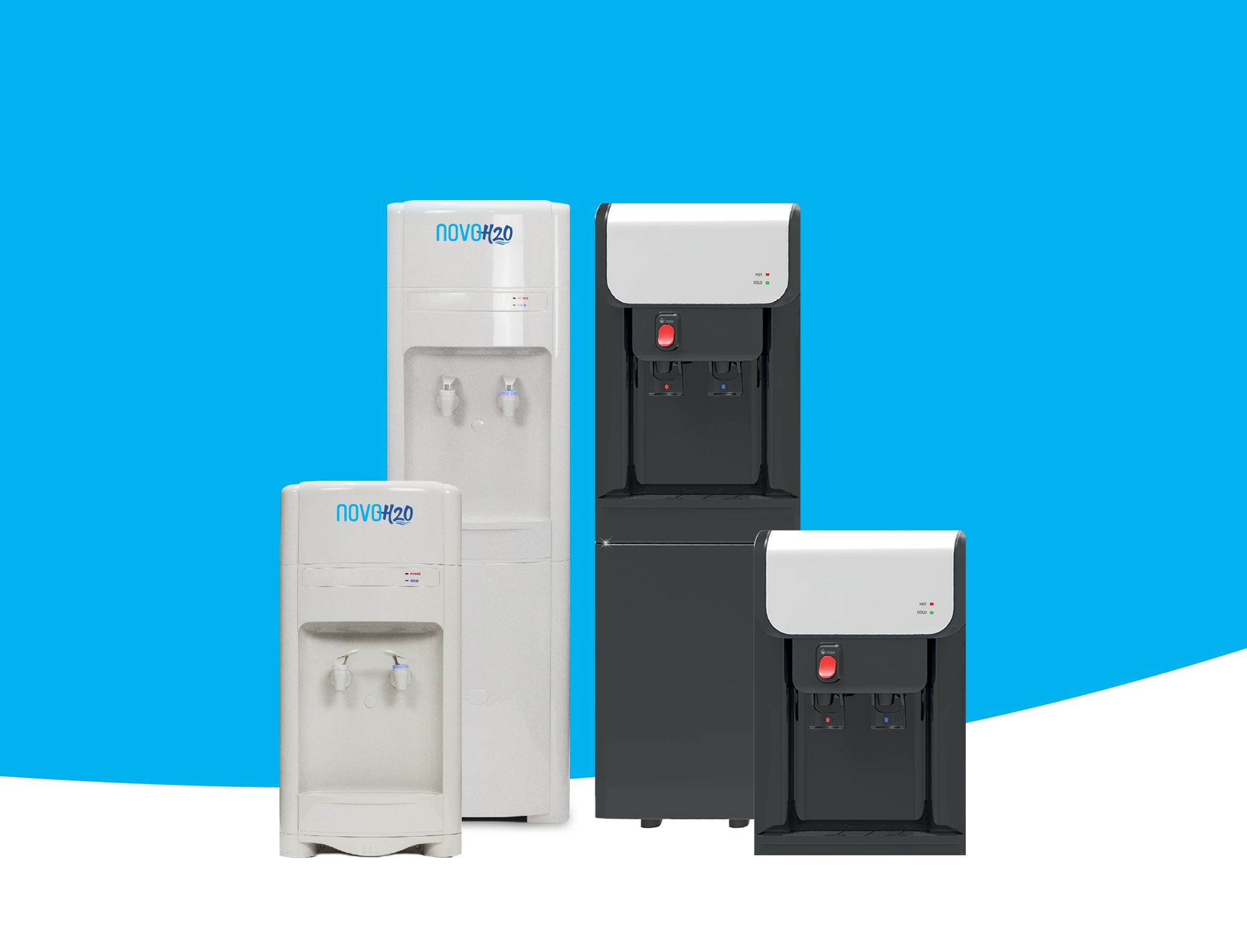 NovoH2O Spring Water Filters and Dispensers