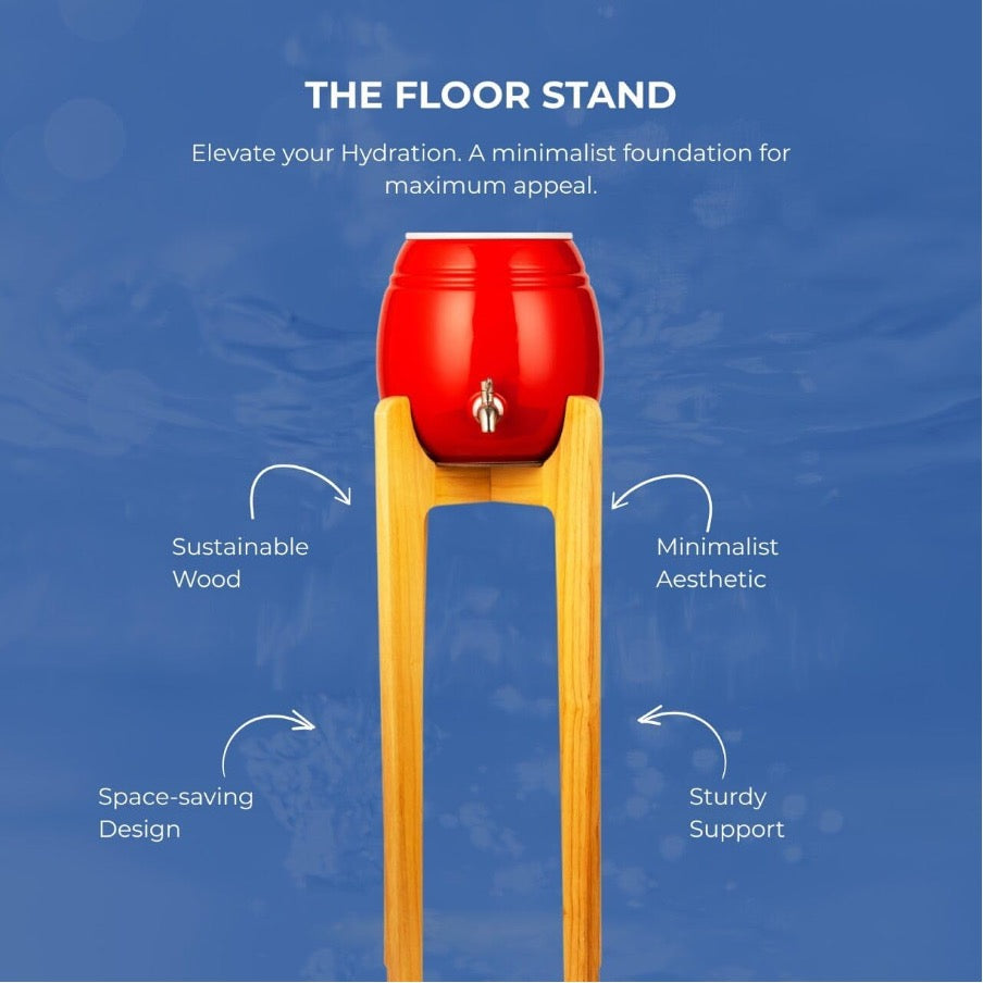 Premium Ceramic Dispenser – “Wonder Well - Sara” (Dispenser + 3 bottles)