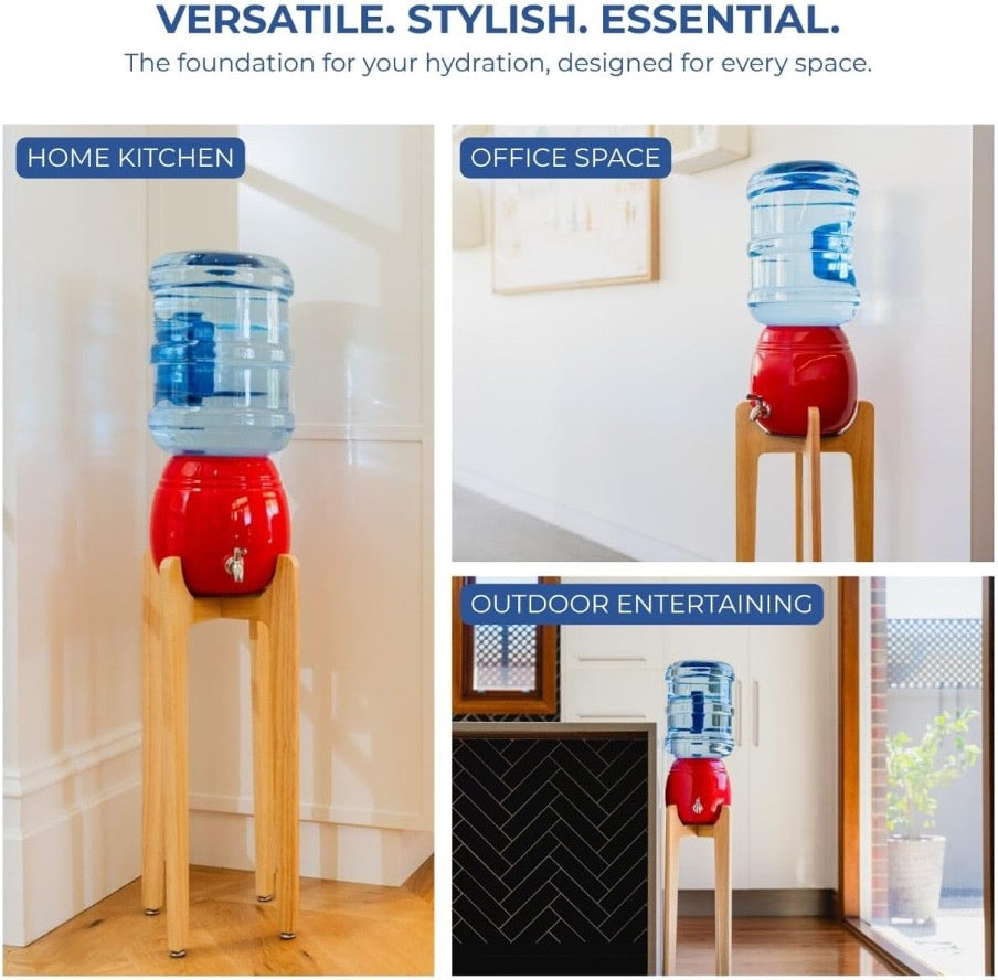 Premium Ceramic Dispenser – “Wonder Well - Sara” (Dispenser + 3 bottles)