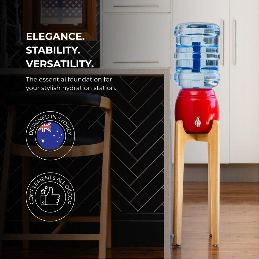 Premium Ceramic Dispenser – “Wonder Well - Sara” (Dispenser + 3 bottles)