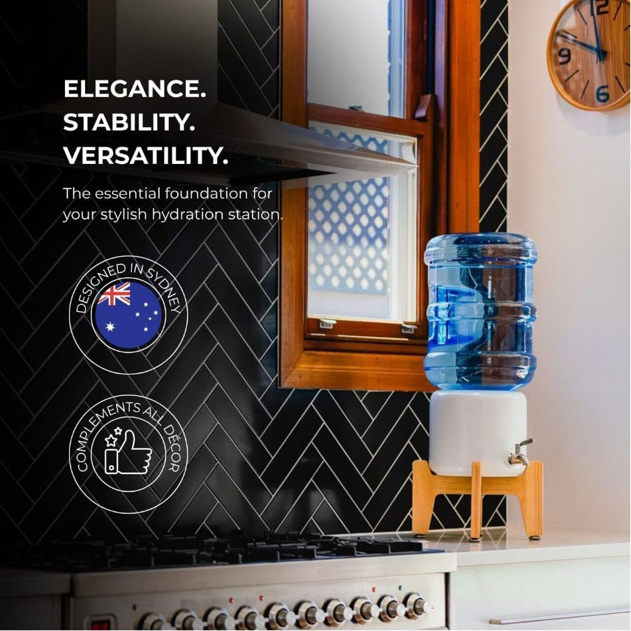 Premium Ceramic Dispenser – “Wonder Well - Lily”