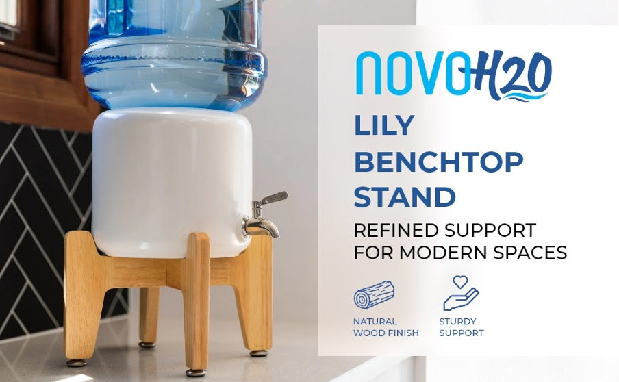 Premium Ceramic Dispenser – “Wonder Well - Lily”