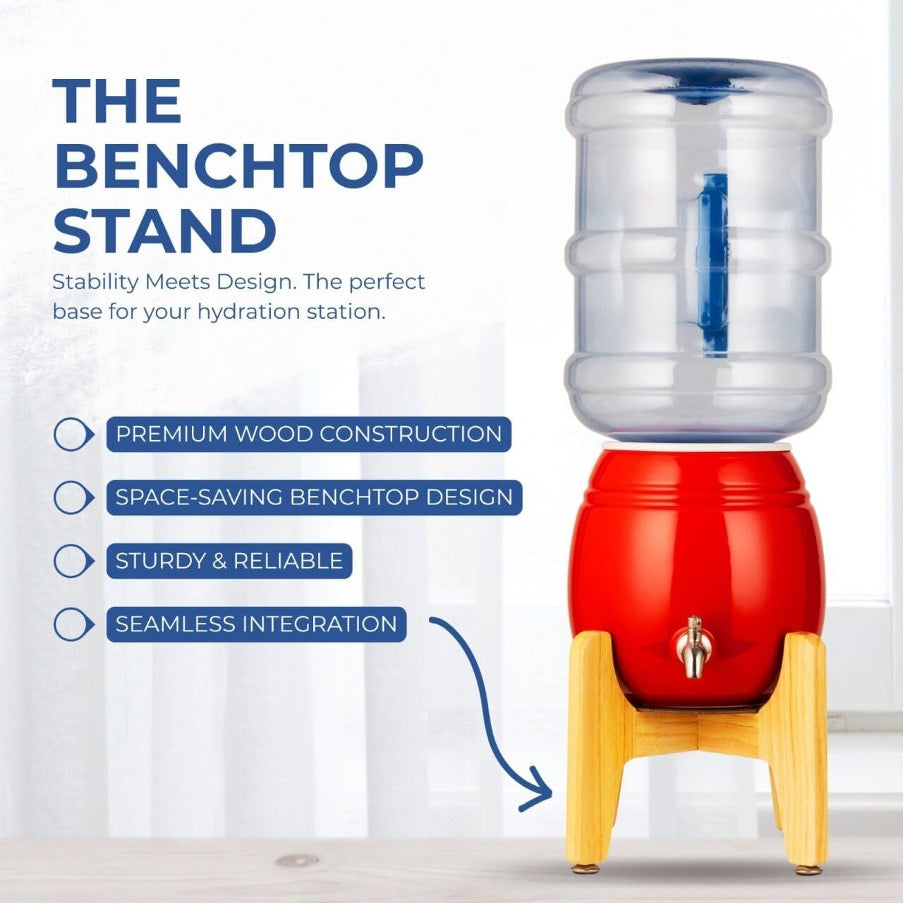 Premium Ceramic Dispenser – “Wonder Well - Sara” (Dispenser + 3 bottles)