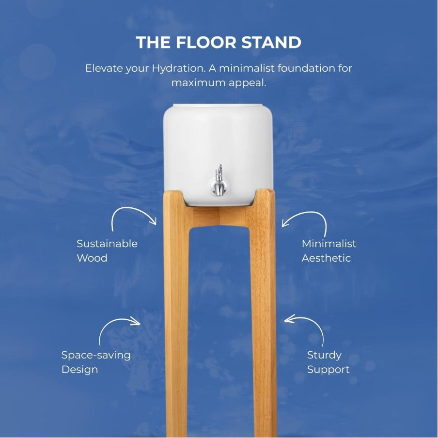 Premium Ceramic Dispenser – “Wonder Well - Lily”