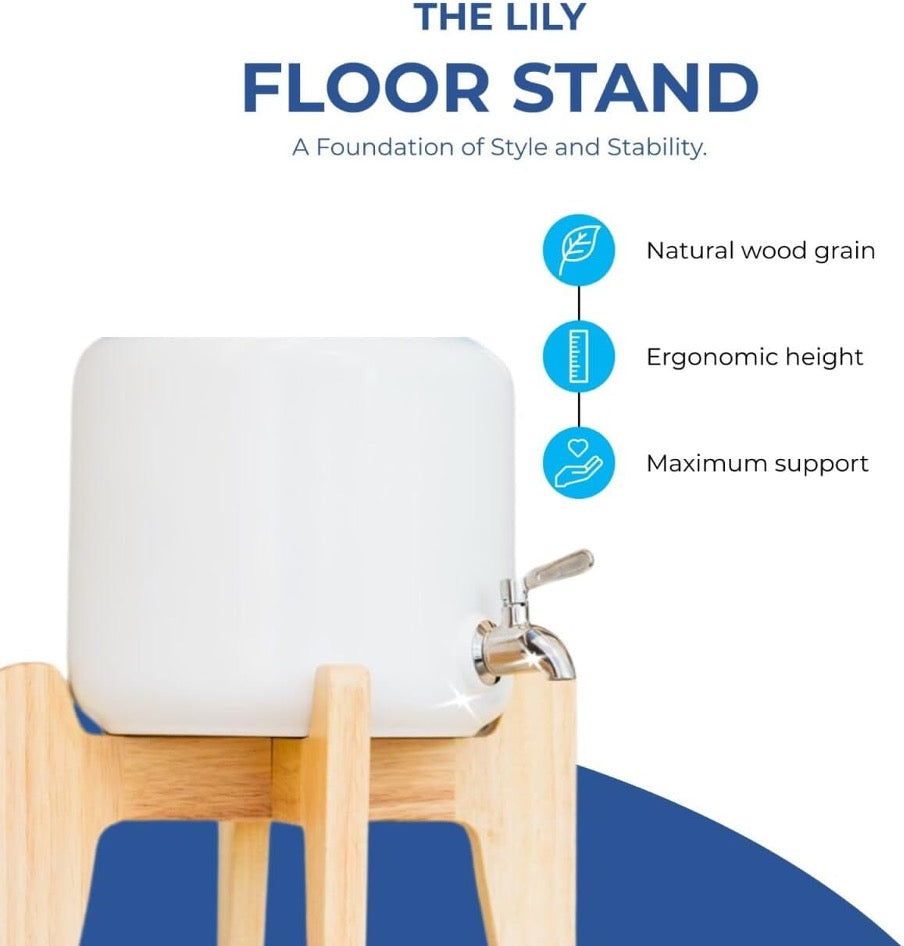 Premium Ceramic Dispenser – “Wonder Well - Lily”