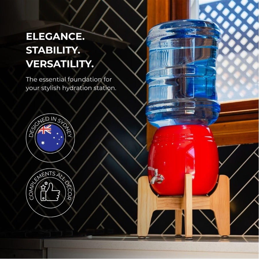 Premium Ceramic Dispenser – “Wonder Well - Sara” (Dispenser + 3 bottles)