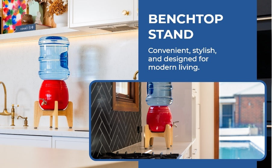 Premium Ceramic Dispenser – “Wonder Well - Sara” (Dispenser + 3 bottles)