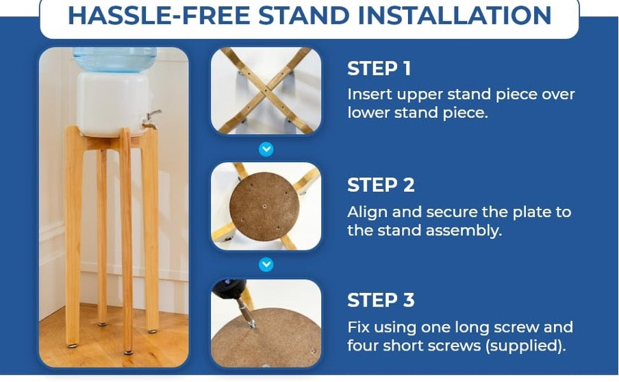 Premium Ceramic Dispenser – “Wonder Well - Lily” (Dispenser + 3 bottles)