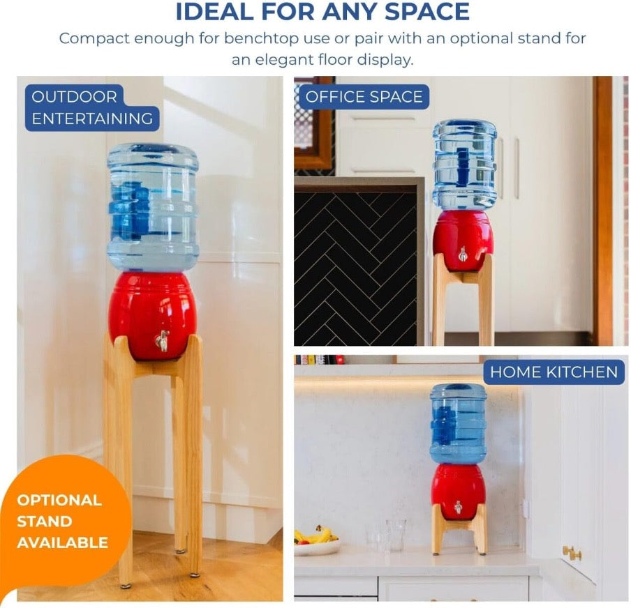 Premium Ceramic Dispenser – “Wonder Well - Sara” (Dispenser + 3 bottles)