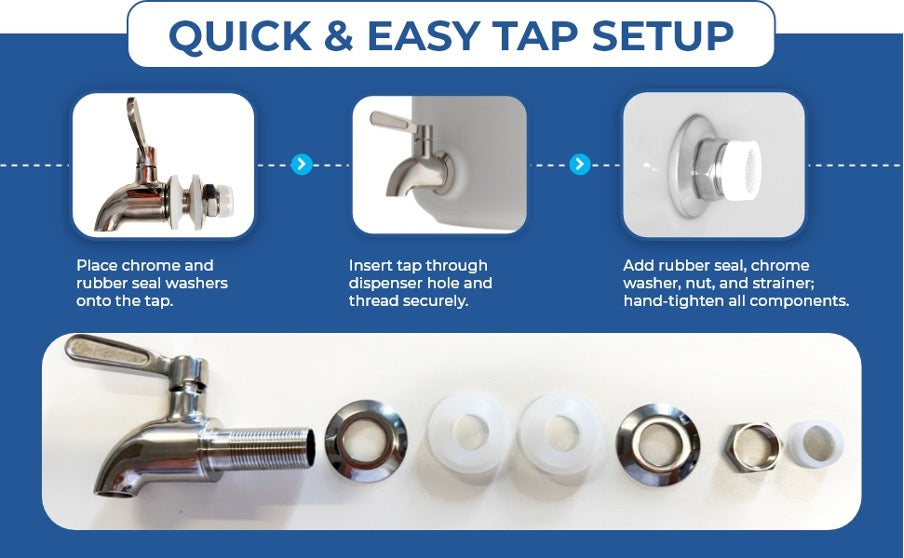 Premium Ceramic Dispenser – “Wonder Well - Lily”