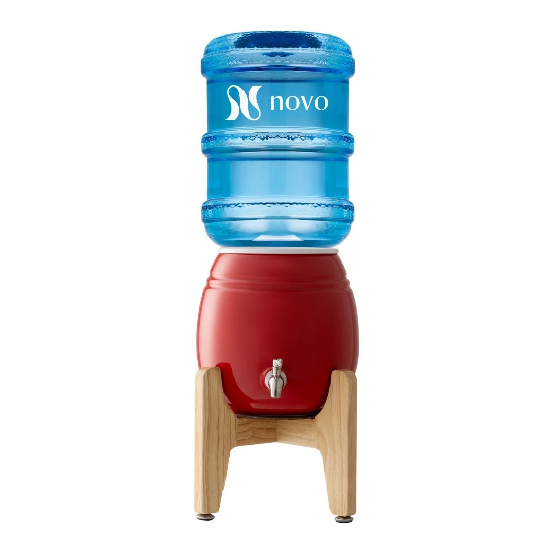 Premium Ceramic Dispenser – “Wonder Well - Sara” (Dispenser + 3 bottles)