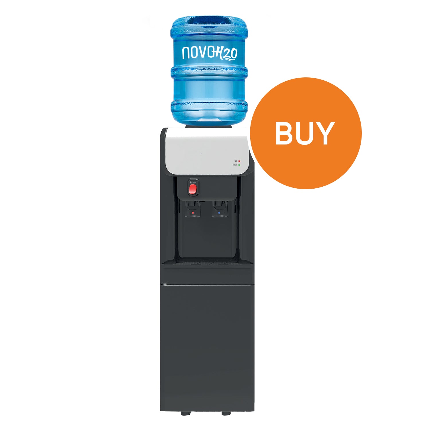 Contemporary Freestanding Water Cooler 