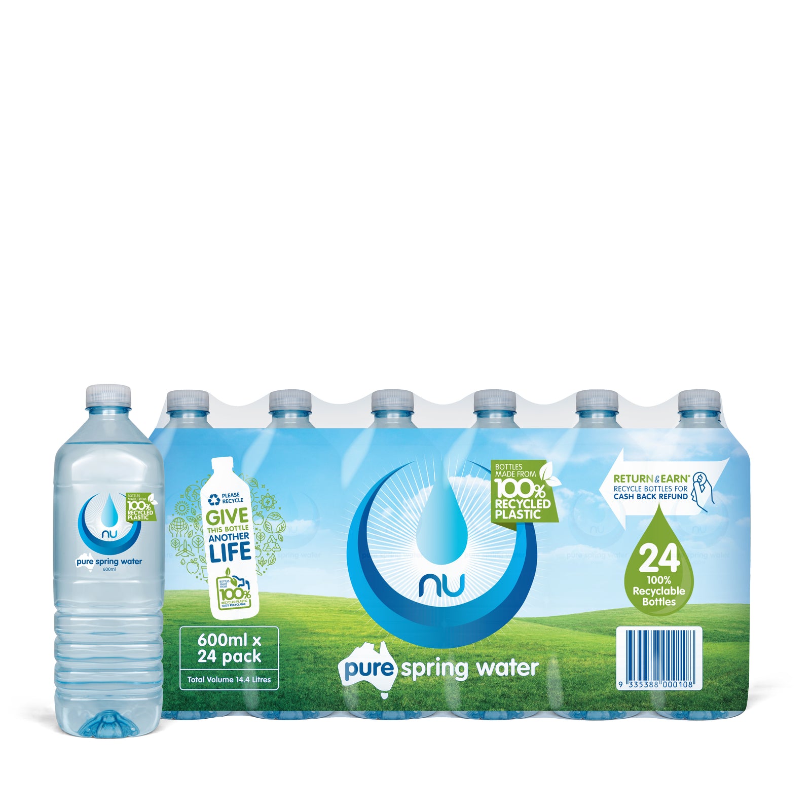 600ml Spring Water – Pallet Buy